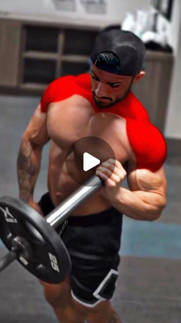 Shoulder Barbell Workout, Gym Workouts Videos, Deltoids Workout, Back Workout For Men, Shoulder Day Workout, Delts Workout, Shoulder Workouts For Men, Deltoid Workout, Black Trainer