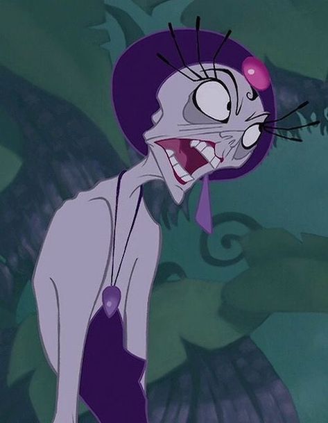 Yzma Yzma Wallpapers, Yzma Disney, Characters With Purple Hair, Emperors New Groove Yzma, The Emperor's New Groove, Cocoppa Wallpaper, Emperors New Groove, Old Disney, Pinturas Disney