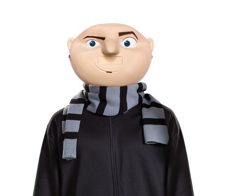 PRICES MAY VARY. OFFICIALLY LICENSED GRU COSTUME SET - Gru costume accessories so you can be the greatest supervillain around this Halloween! AUTHENTIC ADULT GRU COSTUME KIT - Made to look like Gru himself, this costume includes a Gru mask and his gray and black scarf so you can look just like him EASY TO WEAR GRU HALLOWEEN COSTUME ACCESSORIES - This Gru scarf and mask are made of soft material that is safe and comfy to wear at home or with friends MINIONS GRU INSPIRED COSTUMES - This unisex cos Gru Costume, Easy College Halloween Costumes, Minions Bob, The Mask Costume, Halloween Costume Accessories, Costume Themes, Halloween Costumes College, Photo Poses For Couples, Mens Halloween Costumes