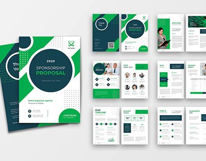 Sponsorship Proposal Design, Design Layout Ideas, Website Proposal, Sales Proposal, Sponsorship Proposal, Welcome Words, Timeline Project, Event Sponsorship, Manual Design