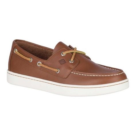 Men's Sperry Top-Sider Sperry Cup 2-Eye Boat Shoe - Tan Full Grain Leather Moc Toe Shoes Best Boat Shoes, Cross Country Running Shoes, Sperrys Men, Sperry Boat Shoes, Earth Shoes, Mens Hats Fashion, Sperry Shoes, Brogue Shoes, Duck Boots