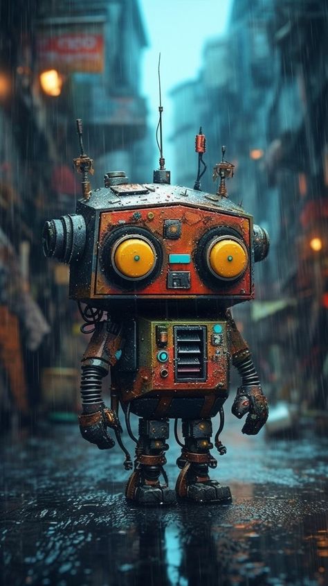 Robotics Aesthetic, Robot Photography, Metal Graffiti, Robot Aesthetic, Iron Robot, Robot Photo, Robot Artwork, Robot Picture, Aesthetic Wallpaper For Iphone