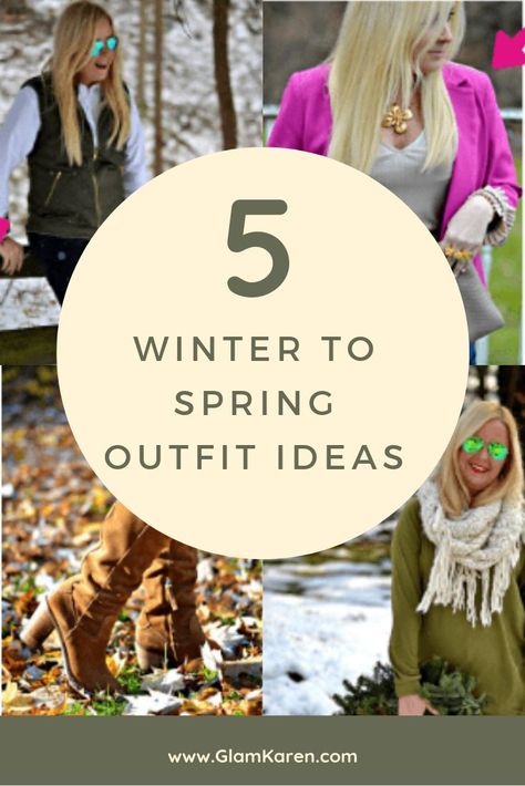 What to wear when it's kinda winter but kinda spring? Looking for winter to spring outfit ideas? 5 MAIN wardrobe tips + outfit ideas! . . #wardrobebasics #transitional #outfitideas #outfitinspiration #outfitideasforwomen #springoutfits #springstyle #springfashion #winteroutfits #winterfashion #winterfashionoutfits Early Spring Outfits Casual, Cold Spring Outfit, Dressy Spring Outfits, Cute Sweater Outfits, Cold Weather Outfit, Spring Work, Chunky Knit Scarves, End Of Winter, Winter To Spring