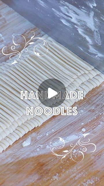 Homemade Noodles Recipe, Handmade Noodles, Chinese Noodles, Homemade Noodles, Noodles Recipe, Asian Foods, Chinese Food, Asian Recipes, Noodles