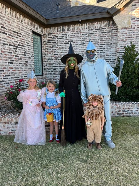 Wizard Of Oz Family Costume Ideas, Halloween Costumes Wizard Of Oz, Wizard Of Oz Family Costume, Wizard Of Oz Costume Ideas, The Wizard Of Oz Costumes, Dorothy Halloween Costume, Family Halloween Costume, Dorothy Costume, Halloween Costumes For Family