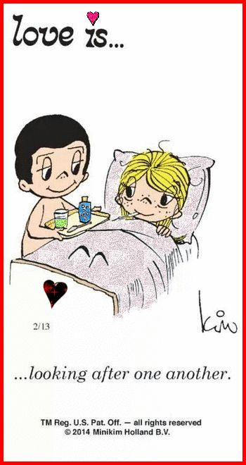 LOVE IS.....LOOKING AFTER ONE ANOTHER ♡♥️♡ Comic Faces, Comic Wedding, Deep Relationship Quotes, Love Is Cartoon, Comic Tattoo, Secret Crush Quotes, Love Is Comic, Gratitude Challenge, Long Distance Love