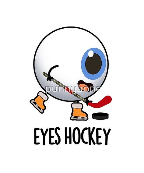 Eyes Hockey Funny Ice Hockey Puns features a cute axoeyeball playing ice hockey . Perfect pun gift for family and friends who love cute sports ice hockey puns. Hockey Puns, Hockey Funny, Eye Eye, Cute Puns, Pun Gifts, Love Cute, Gift For Family, Ice Hockey, Family And Friends