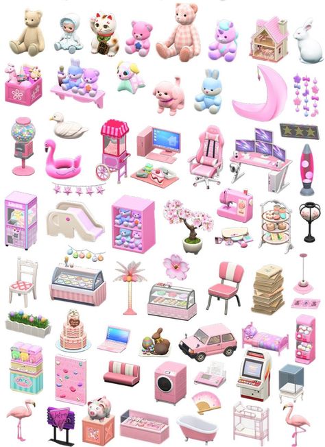 ʚ kimi ɞ (@piinkimi_) on X Animal Crossing Items, Animal Crossing Cute, Cute Items, Pink Animals, Air Dry Clay, Animal Crossing, Cute Animals, Gaming, Animals