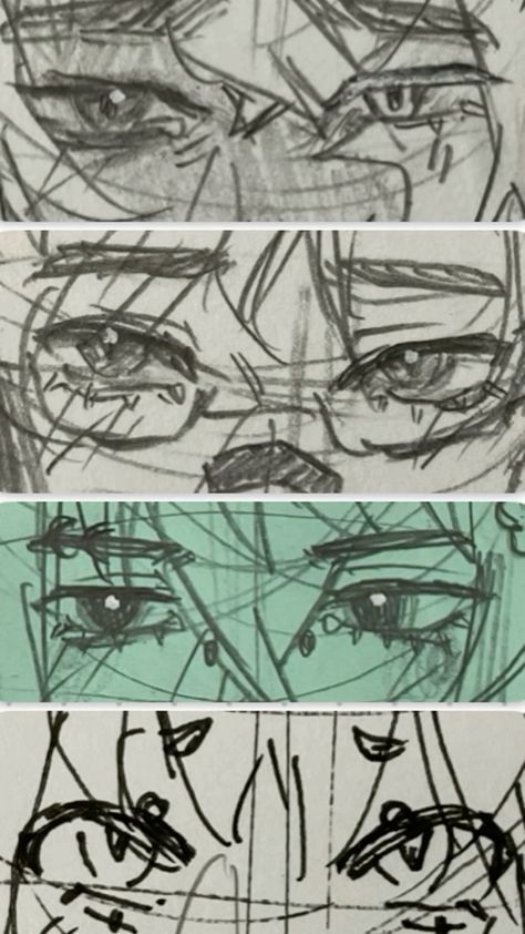 How To Draw Eyes Traditional, How To Draw A Jawline, In Love Eyes Drawing, Blind Eyes Drawing, Art Styles Eyes, Close Eyes Drawing, Guy Eyes Drawing, Drawing Eyes Closed, Things To Practice Drawing