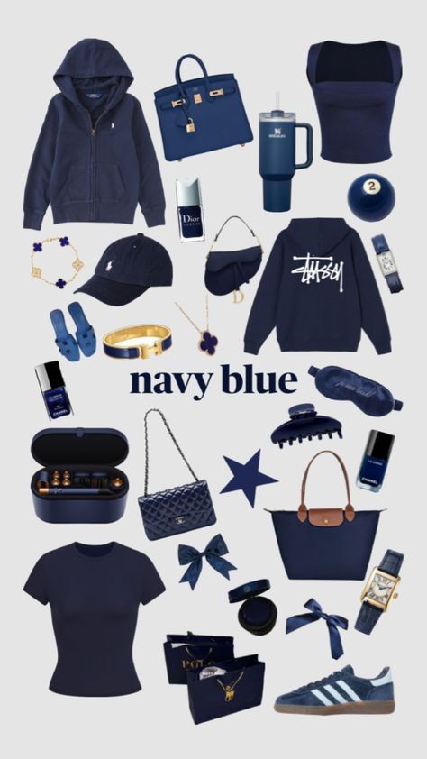 NAVY BLUE💙💙 Navy Blue Clothes Color Combos, Navy Blue Clothes, Navy Blue Outfits, Navy Clothes, Navy Blue Style, Navy Blue Outfit, Blue Clothes, Outfit Inspo Casual, Blue Outfit