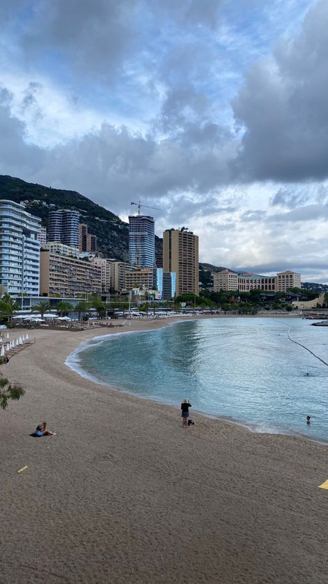 Monaco Beach Aesthetic, Larvotto Beach Monaco, Monaco Wallpaper, Monaco Beach, Monaco Summer, Monaco Aesthetic, Summer Beach Aesthetic, Dream Holidays, Surfing Aesthetic