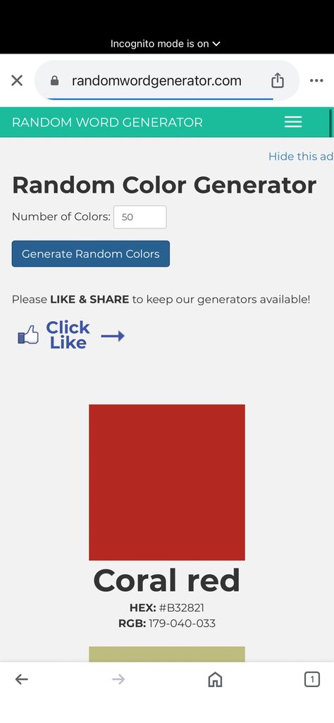 The color generator can be used for a variety of uses from web development to painting. Random Color Generator, Hangman Words, Fake Words, Generation Pictures, Color Generator, Truth Or Dare Questions, Dare Questions, Number Generator, Would You Rather Questions