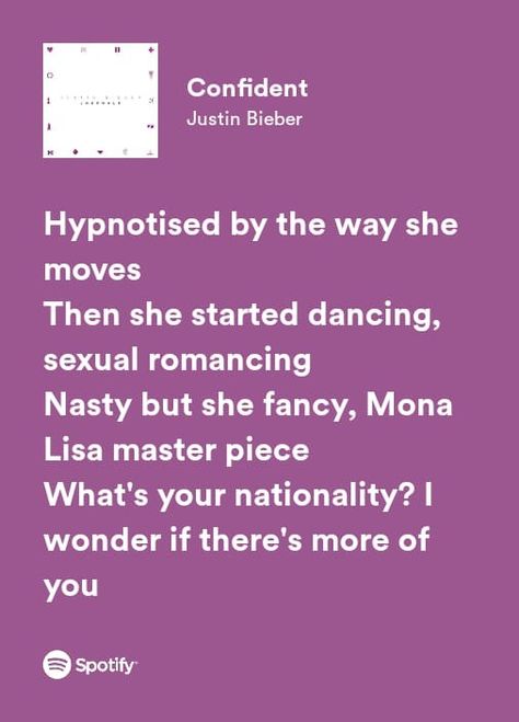 Confident Justin Bieber, Confident Lyrics, Justin Bieber Lyrics, Chance The Rapper, Songs Lyrics, Spotify Playlist, Me Me Me Song, Justin Bieber, Song Lyrics