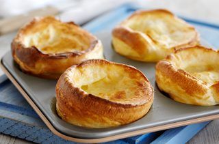 Hairy Bikers' Yorkshire Pudding | British Recipes | GoodtoKnow Leftover Pancake Batter, Yorkshire Pudding Dinner, Traditional Yorkshire Pudding Recipe, Leftover Pancakes, Easy Yorkshire Pudding Recipe, Hairy Bikers Recipes, Traditional English Food, How To Make Yorkshire Pudding, Yorkshire Pudding Recipe