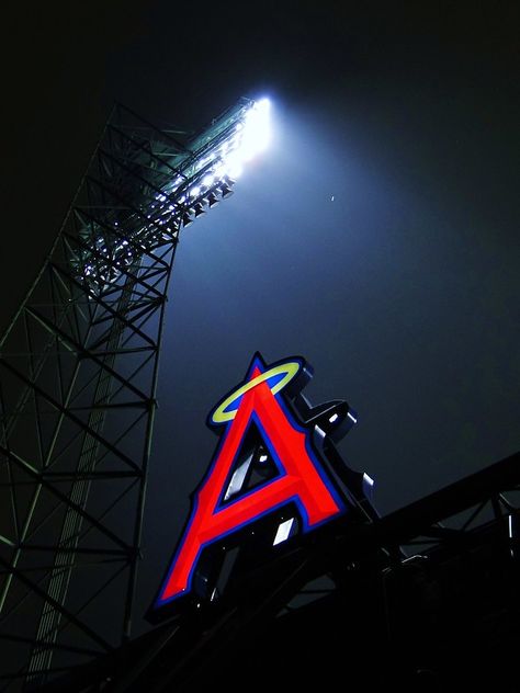 At Angels Stadium, Anaheim CA. | Javier Aldana | Flickr La Angels Baseball Wallpaper, Anaheim Angels Wallpaper, Angels Baseball Wallpaper, Angles Baseball, Baseball Angels, Angels Stadium, Anaheim Angels Baseball, Los Angeles Angels Baseball, Los Angeles Wallpaper