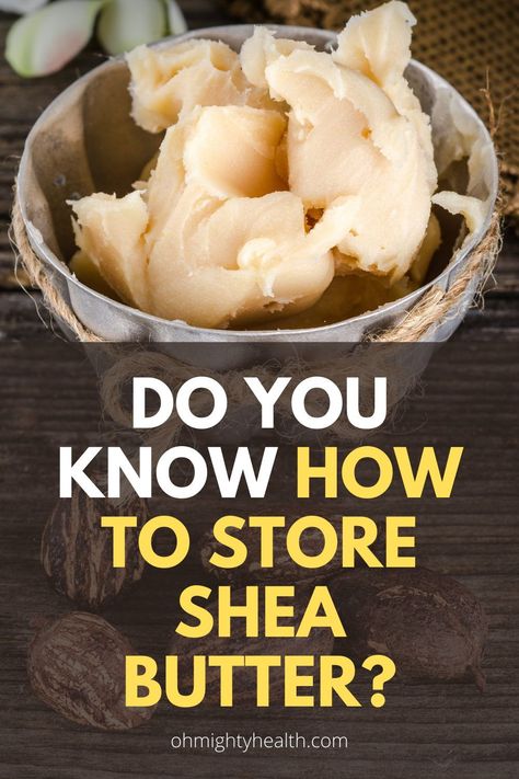 Learning how to store your Shea butter is super important and by following a few simple tips your butter can last you up to 2 years. Homemade Toiletries, Butter Brands, Homemade Body Butter, Raw Shea Butter, Diy Skin Care Recipes, Unrefined Shea Butter, Natural Lifestyle, How To Store, Organic Shea Butter