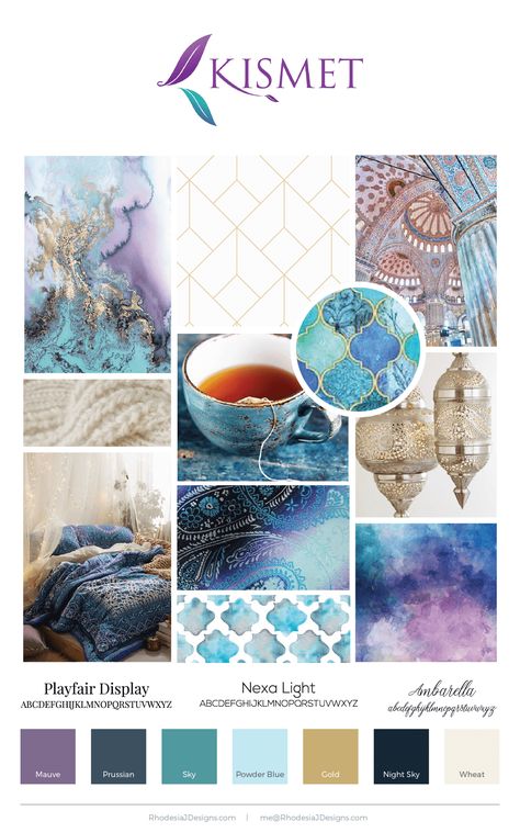 Kismet Spiritual Life Coaching | Rhodesia J Designs Spiritual Mood Board, Royal Purple Color Palette, Spiritual Color Palette, Branding Mood Board Inspiration, Spiritual Design, Brand Boards, Business Branding Inspiration, Color Schemes Colour Palettes, Branding Mood Board