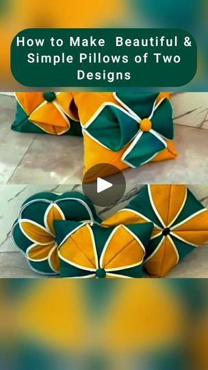 How To Make Throw Pillows Diy, How To Make Cushion Covers, How To Make Pillow Covers, Sewing Pillow Patterns, Pillow Covers Diy, Diy Pillow Designs, Pillow Case Design, Fancy Pillows, Diy Cushion Covers