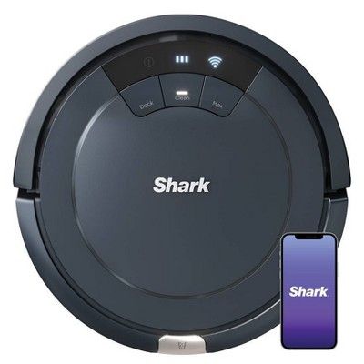 Shark Ion Wi-fi Connected Robot Vacuum - Rv765 : Target Shark Vacuum, Smart Robot, Constantly Evolving, Start Cleaning, Macbook Air 13 Inch, Connected Home, Deep Royal Blue, Brush Type, The Shark