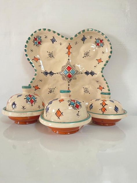 Tagine Pottery, Moroccan Pottery, Mason Cash, Ceramic Handmade, Diy Pottery, Middle Eastern, Morocco, Home Goods, Snacks