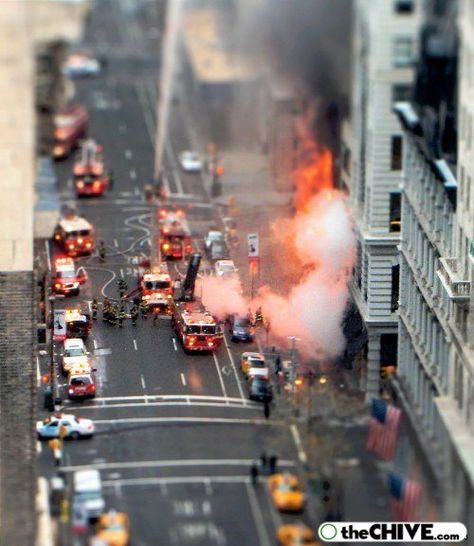 :) Tilt Shift Photos, Tilt Shift Photography, Tilt Shift Lens, Magazine Website, Fire Fighters, Tilt Shift, Types Of Photography, Depth Of Field, Miniature Model