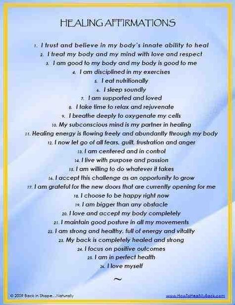 Healing Healing The Body Affirmations, Health Affirmations, Healing Affirmations, Be Good To Me, Louise Hay, Healing Meditation, A Poem, Spiritual Healing, Daily Affirmations