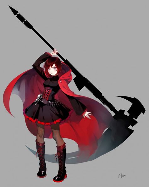 Rooster Teeth Productions: RWBY Concept Art by Ein Lee Rose Wallpaper Iphone, Anime Master, Rwby Wallpaper, Rwby Ruby Rose, Ruby Rose Rwby, Ruby Rwby, Rwby Cosplay, Rwby Red, Red Like Roses