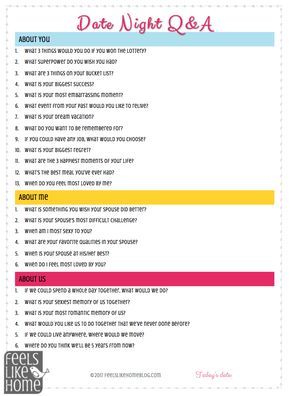 Date Night Questions for Married Couples or Boyfriends and Girlfriends - These fun questions are great conversation starters. Ask and answer them or separate and write down your answers (but it's date night so don't separate). Includes free printable and ideas for using. 21 Questions Game For Couples, Boyfriend Wishes, Speed Dating Questions, Real Apartment, Making Conversation, Questions For Married Couples, Question Games For Couples, Date Night Questions, Boyfriends And Girlfriends