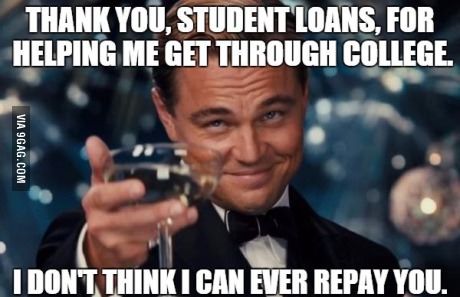 Don't let this be you!! Come to our workshop too me your plan!!! Www.ducerus.com/100 Cheers Meme, Fraggle Rock, Mercury Retrograde, College Humor, School Humor, Teacher Humor, Student Loans, Leonardo Dicaprio, College Life