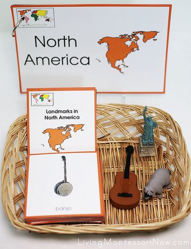 North America Photos and Cards North America Montessori Activities, North America Activities For Preschool, Montessori North America, North America Animals, Continent Activities, Multicultural Night, Montessori Decor, Continents Activities, North America Continent