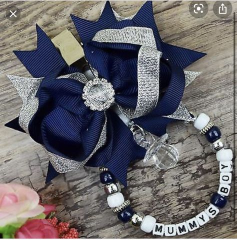 Pram Charms, Baby Stroller Accessories, Baby Prams, Beautiful Nursery, Navy Baby, Stroller Accessories, Ribbon Crafts, Baby Strollers