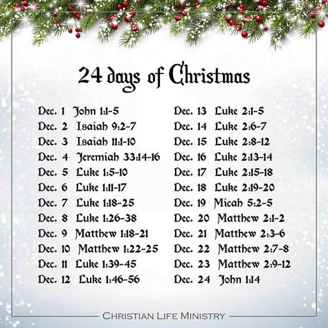 24 Days Of Christmas, Funny Church Signs, Prayer For Baby, Christmas Scripture, Christmas Bible Verses, Scripture Writing Plans, Spiritual Warfare Prayers, Christ Centered Christmas, Christmas Bible