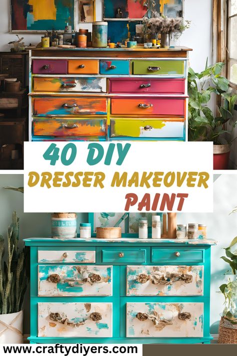 Give your furniture a fresh look with 40 DIY dresser makeover paint ideas! 🎨 Perfect for stylish, budget-friendly upgrades.

#DIYMakeover #DresserMakeover #FurniturePainting #HomeDecorIdeas Painting A Dresser Ideas, Dresser Makeover Paint, Painted Dresser Ideas Boho, Painting A Dresser, Painted Dresser Ideas, Two Tone Dresser, Diy Outdoor Living, Paint Tricks, Chalk Paint Finishes