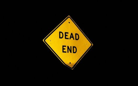 . End Wallpaper, Dead End, Badass Aesthetic, Dead Ends, Photo Wall Collage, Yellow Aesthetic, Dark Yellow, Phone Icon, Background Pictures