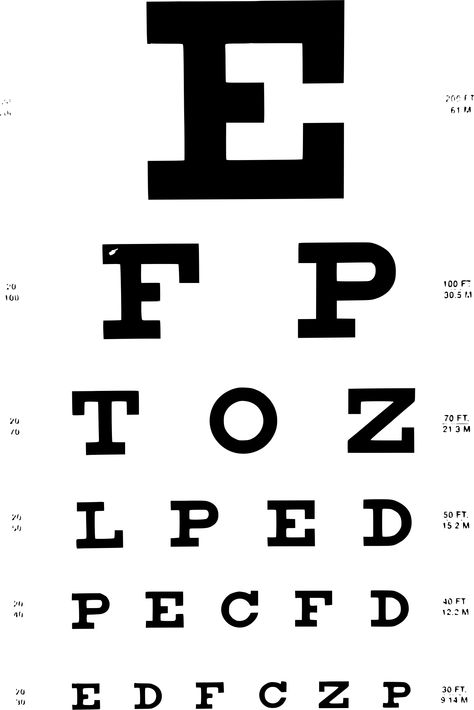 Eye Test Chart by @jonphillips, Tale an eye test. , on @openclipart Test Posters, Eye Test Chart, Poster Grafico, Pizza Art, Eye Chart, Eye Test, Eye Doctor, Preschool Ideas, Dramatic Play