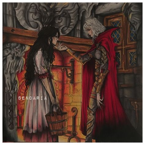 Manon and Elide - throne of glass colouring book - coloured by sendaria Manon Iron Teeth, Tog Coloring Book, Elide Lochan Fanart, Tog Elide, Throne Of Glass Elide, Elide Tog, Manon And The Thirteen, Throne Of Glass The Thirteen, Throne Of Glass Coloring Book