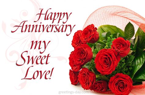 Happy Anniversary my Sweet Love... #Anniversary, #WeddingAnniversary http://greetings-day.com/happy-anniversary-my-sweet-love.html Anivasary Wishes, Happy Anniversary Text, Love Anniversary Wishes, Anniversary Text, Wedding Honey, Happy Anniversary Messages, Wedding Wishes Quotes, Anniversary Wishes For Couple, My Sweet Love