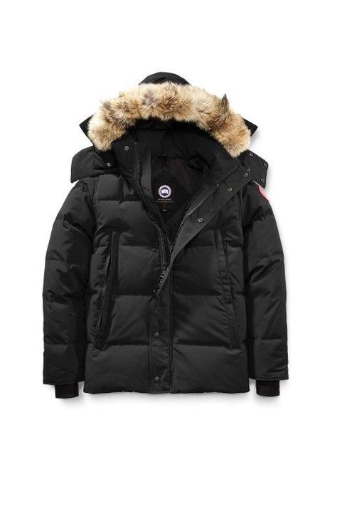 Canada Goose Parka, Canada Goose Women, Canada Goose Mens, Coyote Fur, Tricot Fabric, Mens Parka, Down Parka, Men Winter, Outdoor Outfit