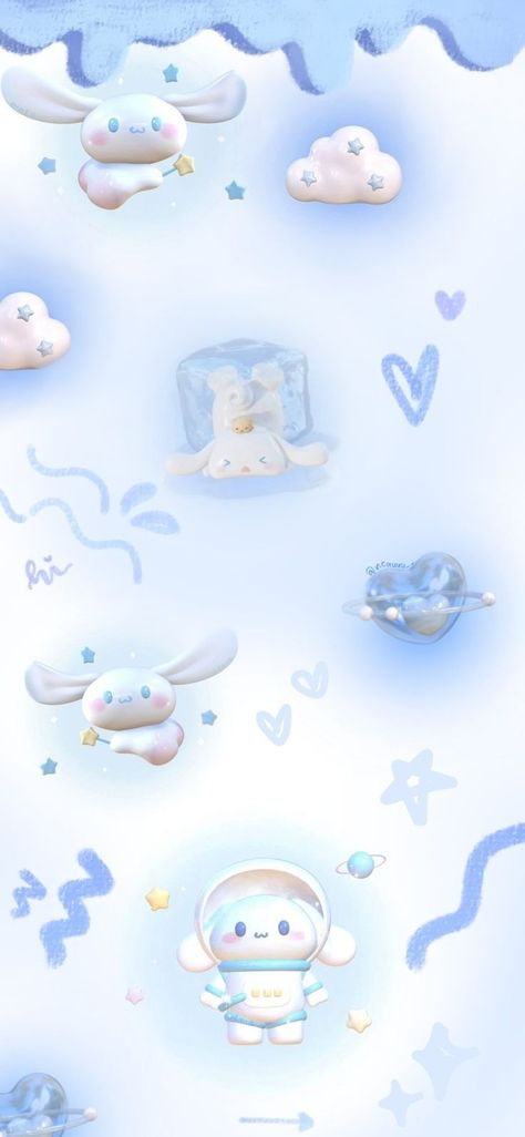 Sanrio Icons 3d Cinnamoroll, Blue Aesthetic Wallpaper Cinnamoroll, Cinnamoroll Wallpaper Aesthetic Blue, Cinnamoroll Cute Wallpaper, Aesthetic Cinnamon Roll Sanrio Wallpaper, Aesthetic Cinnamon Roll Sanrio, Cinnamon Roll Wallpaper Iphone, Iphone Wallpaper Kawaii Blue, Cute Wallpapers Cinamoroll