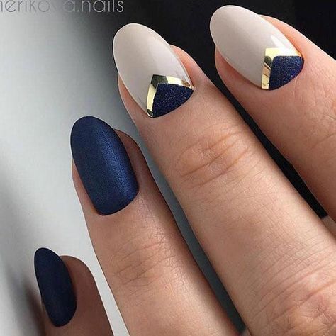 Prom Nail Designs, Blue Nail Color, Nail Designs Pictures, Elegant Nail Designs, Classy Nail Designs, Trendy Nail Art Designs, Super Nails, Blue Nail, Nails Polish