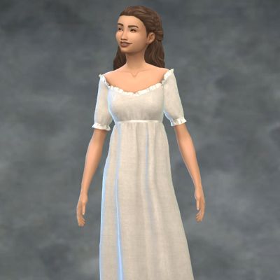 Sims 4 Medieval Sleepwear, Sims 4 Medieval Nightgown, Sims 4 Cc Nightgown, Sims 4 Nightgown, Sims 4 Cc Nightwear, Medieval Nightgown, Elegant Nightgown, Sims Medieval, Sims Clothes