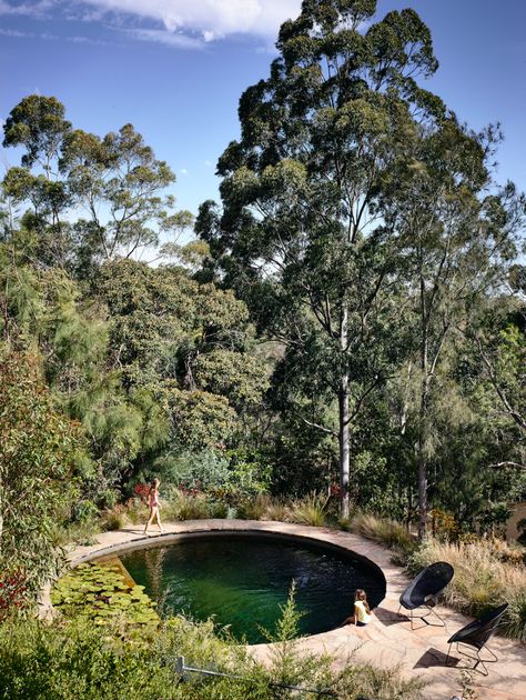 Projects — Sam Cox Landscape Round Hot Tub, Patio Grande, Pool Landscape Design, Tank Pool, Round Pool, Swimming Pond, Natural Swimming Pools, Natural Swimming Pool, Natural Pool