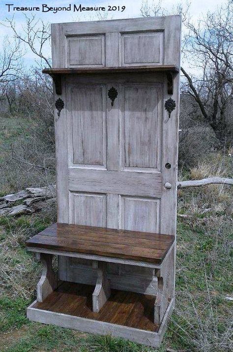 Old door desk