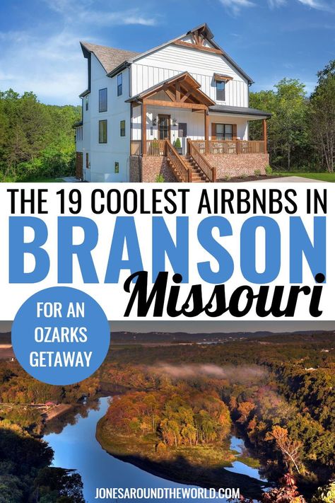 Cool Cabins, Travel Missouri, Bestie Trip, Coolest Airbnb, Branson Missouri Vacation, Missouri Vacation, Trip List, Branson Vacation, Missouri Travel