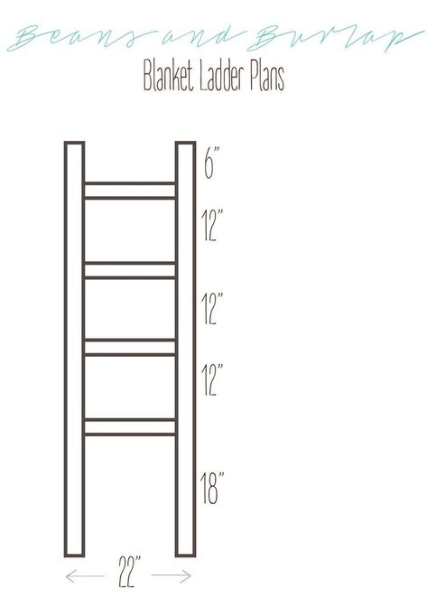 Blanket Ladder Plans, Easy Diy Blanket, Quilt Ladder, Diy Blanket, Diy Blanket Ladder, Diy Ladder, Blanket Ladder, Bear Lake, Diy Quilt