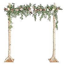 Flowers Sage Green, Spring Wedding Ceremony, Hanging Eucalyptus, Sweetheart Table Backdrop, Sage Green Decor, Backdrop Floral, Artificial Eucalyptus Garland, Backyard Wedding Ceremony, Diy Your Wedding