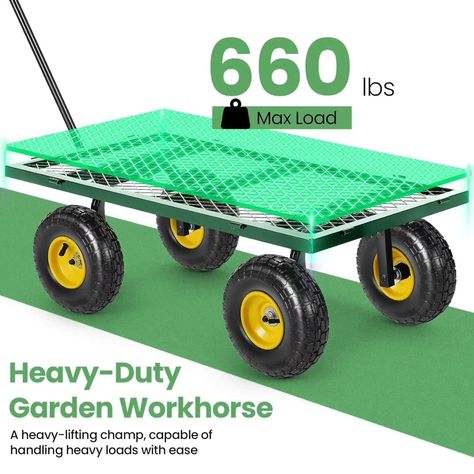 Homdox MAX 660LB Garden Cart, Heavy Duty Garden Wagon, Mesh Foldable Garden Cart, Pullable Garden Wagon with 180° Rotating Handle, Collapsible Garden Cart for Yard Garden Beach Farm, Green 50% off Code: 50H3QVNU 🔥 Only $99🔥 Link to purchase is located in my bio/profile @lovegooddeals #amazondeals #amazonfinds #amazon #sale #hotdeals #promo #code Beach Farm, Heavy Duty Wagon, Garden Wagon, Garden Beach, Garden Cart, Amazon Sale, Heavy Duty, Yard, Mesh