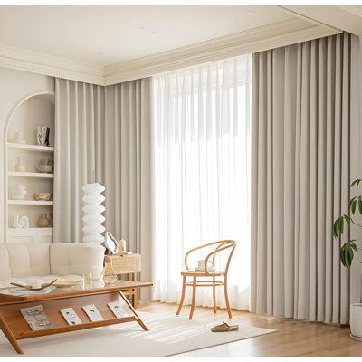 Living room curtains ideas