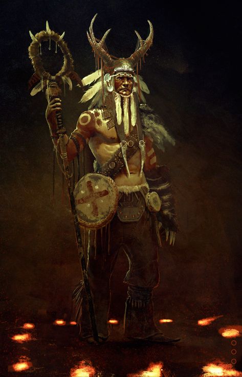 Native American Gods, Fantasy Classes, Native American Mythology, Forest Spirits, Native American Totem, Fantasy Wizard, Viking Costume, Native American Design, American Gods