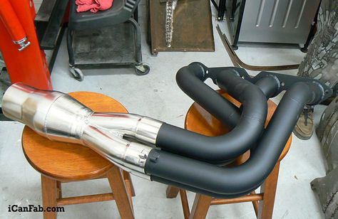 Custom exhaust headers with Edelbrock Competition Merge Collectors 1976 Corvette, Custom Exhaust, Garage Diy, 1932 Ford, Drag Racing Cars, Car Ideas, Racing Cars, Sheet Metal, Dodge Charger